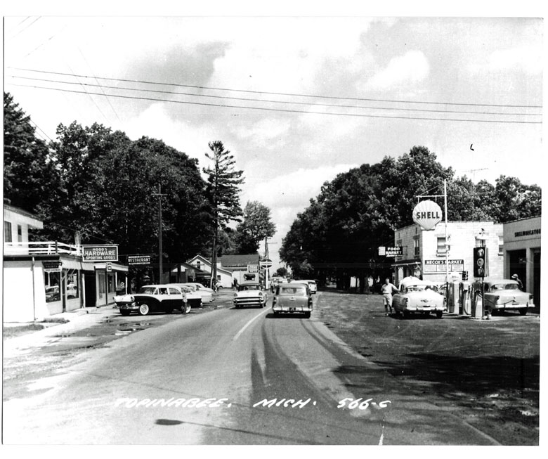Main Street in the 1950's Main Street in the 1950's