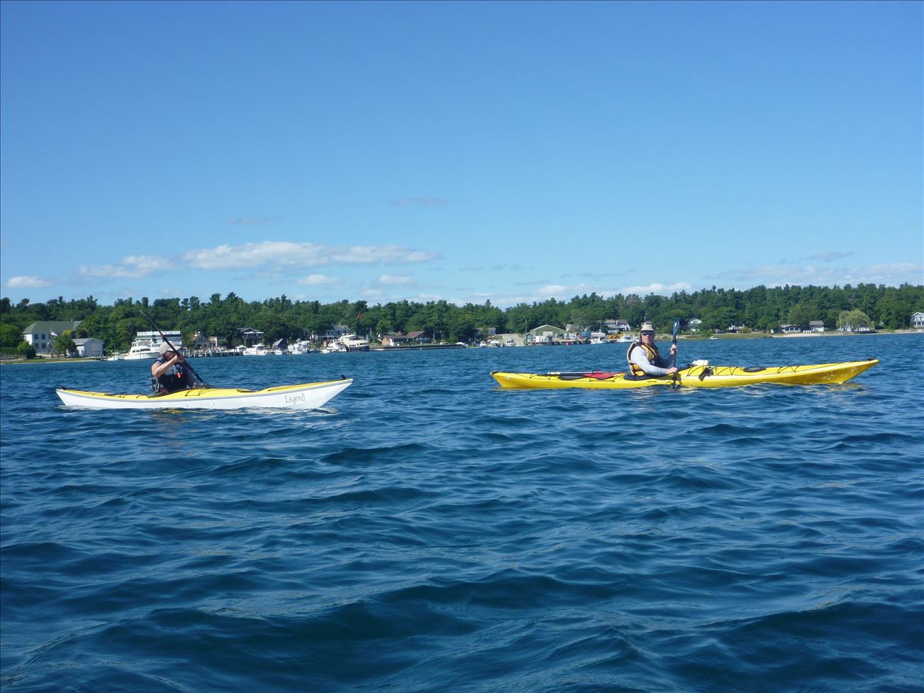 Kayaking Around Beaver Island Kayaking Around Beaver Island