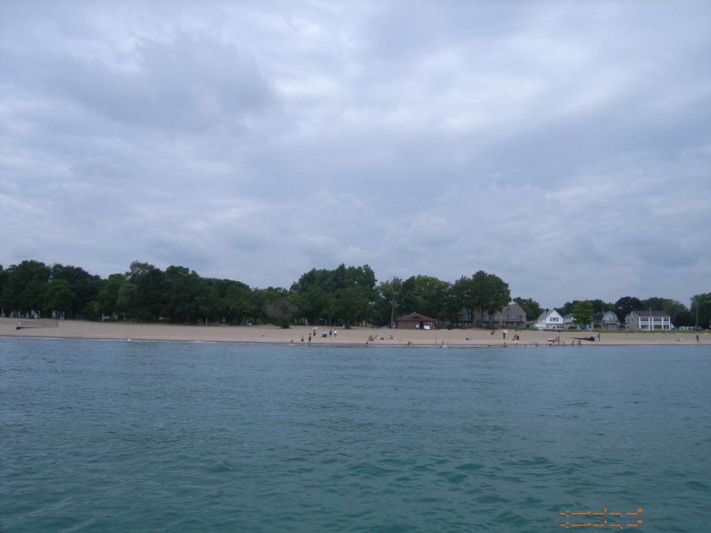 Lighthouse Beach from Lake Huron Lighthouse Beach from Lake Huron