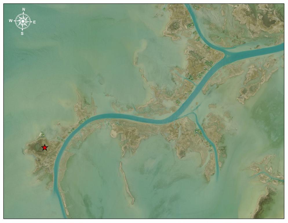 Aerial view of the Sny Aerial view of the Sny