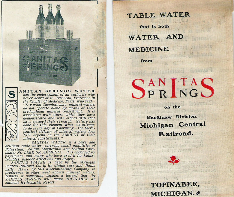 Advertisement for Mineral Water Advertisement for Mineral Water